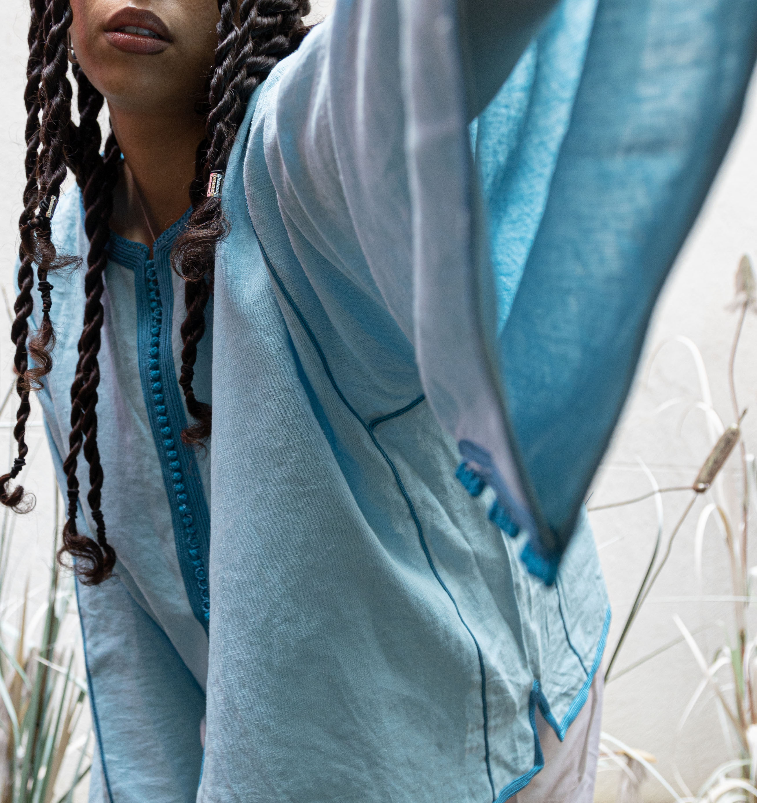 Camel Shirt Light Blue