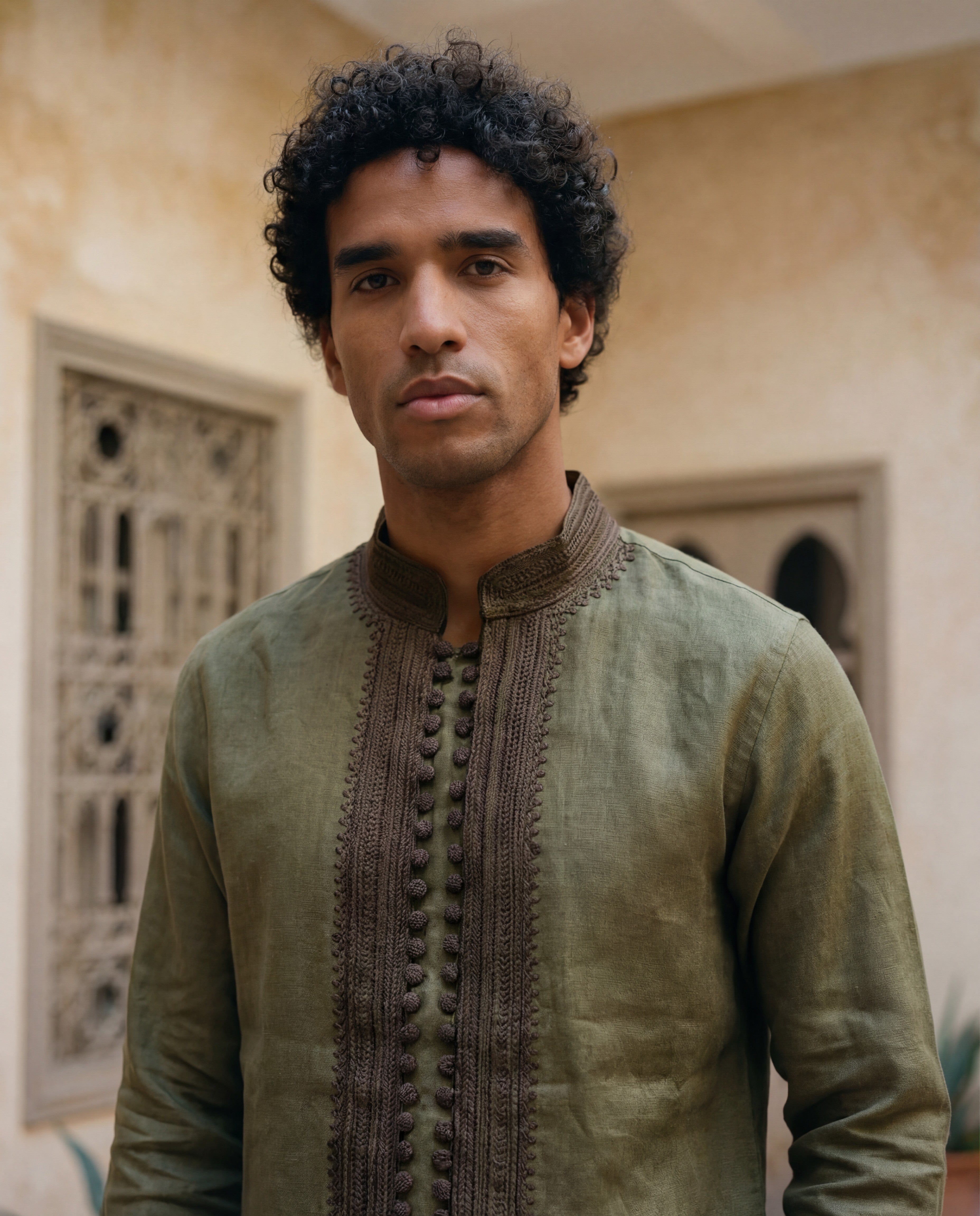 Chechchaouen Linen Green