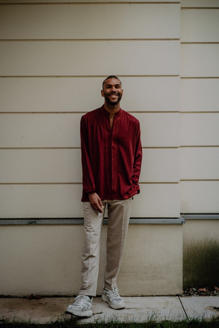 Mamounia Jacket Burguny