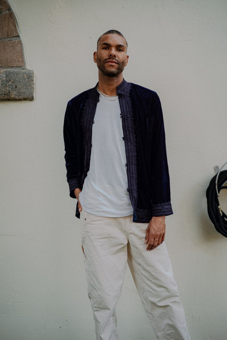 Merzouga Velvet Navy Men