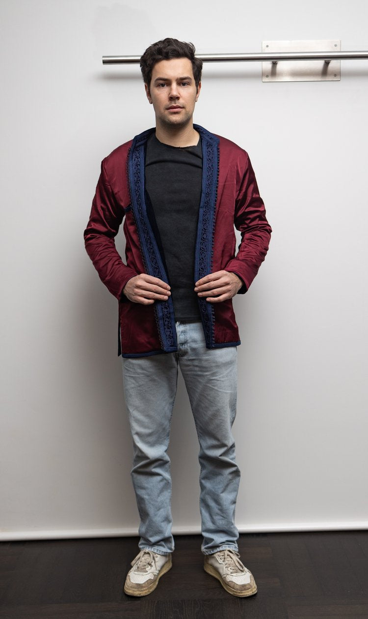 Toubkal Velvet Jacket Navy Unisex