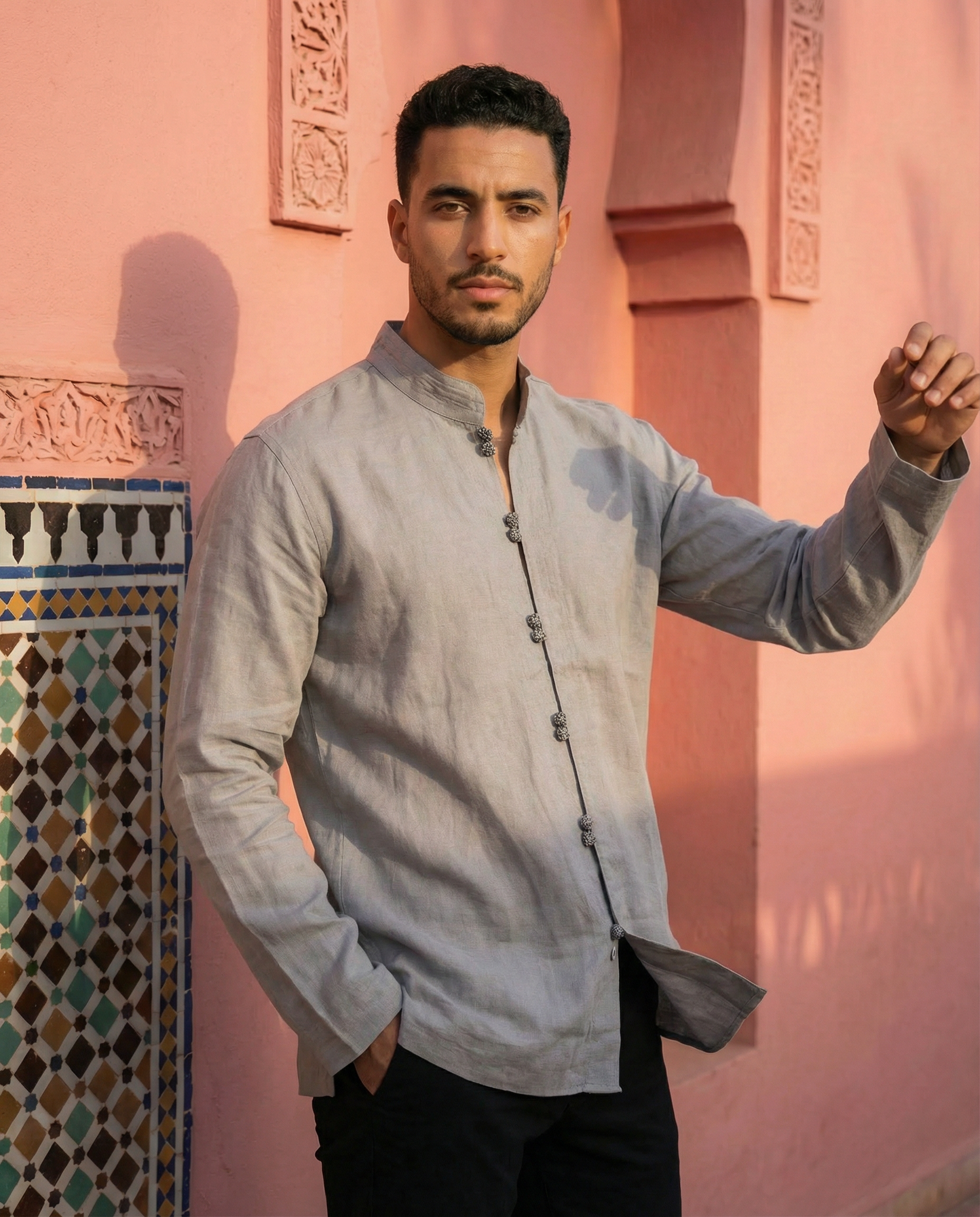 Rabat Shirt Grey