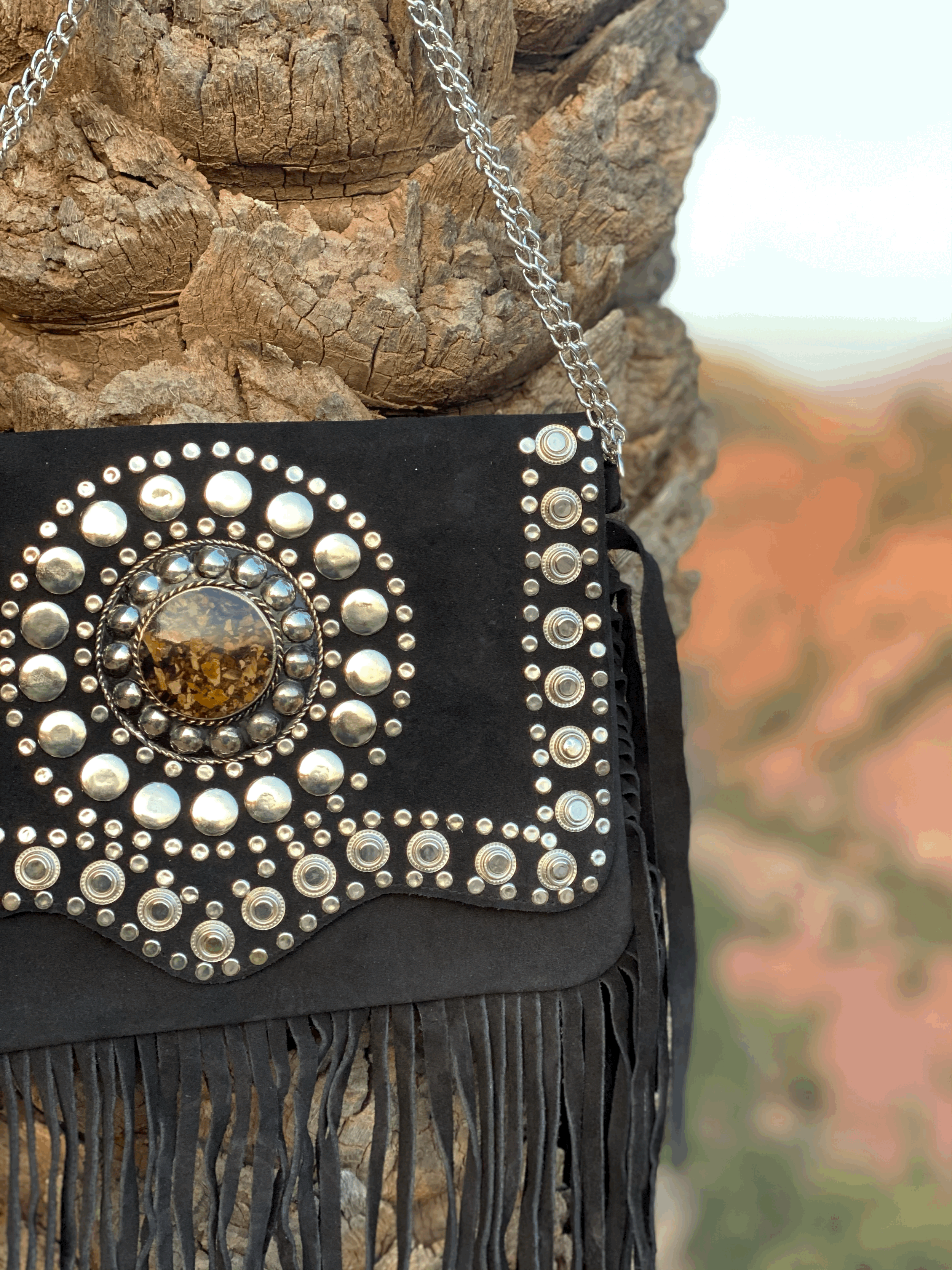 Dades Suede Black Festive